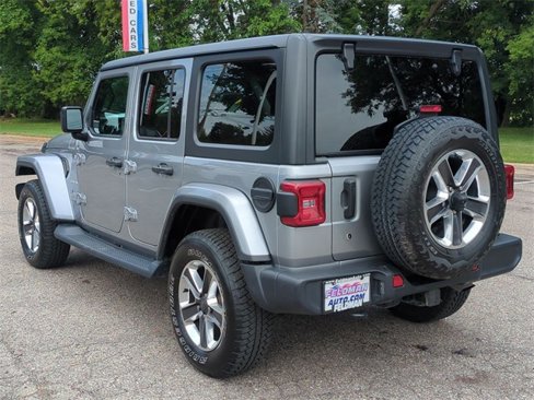 Used 2019 Jeep Wrangler Unlimited Sahara w/ LED Lighting Group image 3