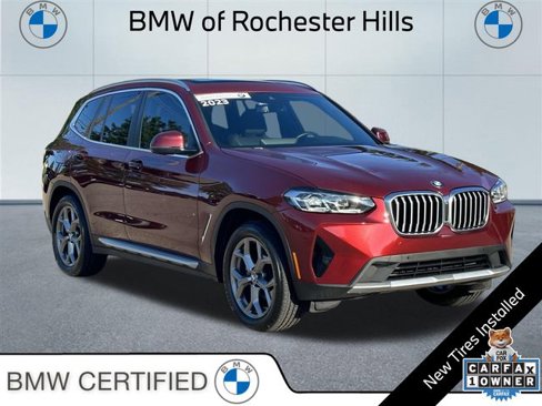 Certified 2023 BMW X3 xDrive30i w/ Premium Package image 1
