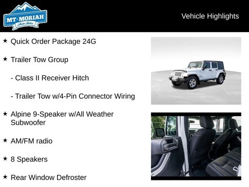Used 2015 Jeep Wrangler Unlimited Sahara w/ Trailer Tow Group image 4