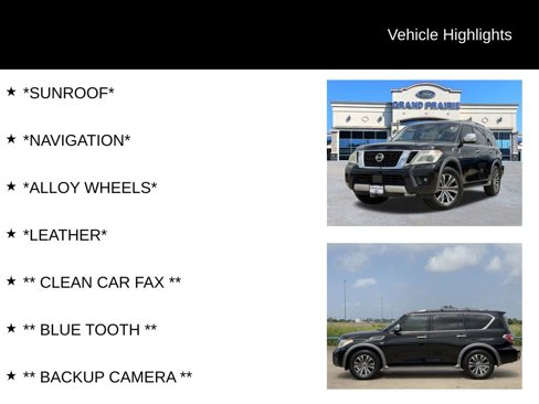 Used 2017 Nissan Armada SL image 4