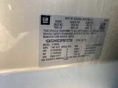 Used 2015 GMC Yukon XL SLT w/ Open Road Package image 30