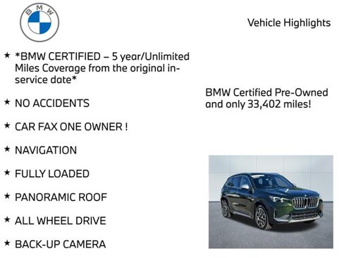 Certified 2024 BMW X1 xDrive28i w/ Premium Package image 11