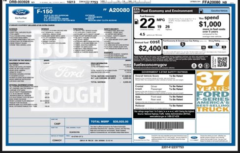 Used 2015 Ford F150 XLT w/ Equipment Group 302A Luxury image 6