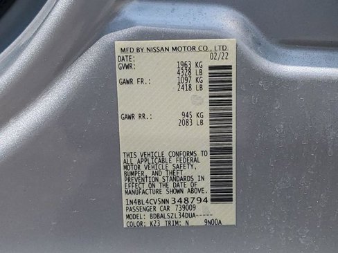 Used 2022 Nissan Altima 2.5 SR image 37