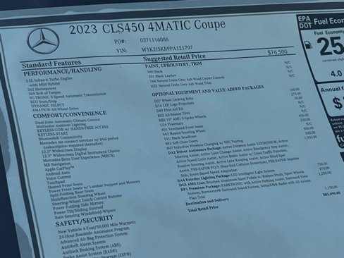 Used 2023 Mercedes-Benz CLS 450 4MATIC image 24