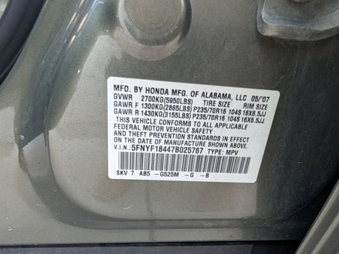 Used 2007 Honda Pilot EX image 24