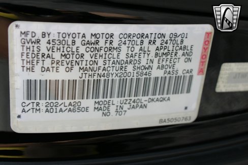 Used 2002 Lexus SC 430 Convertible image 24