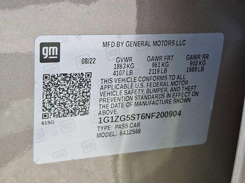 Certified 2022 Chevrolet Malibu RS image 26