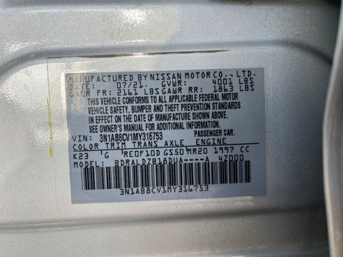 Used 2021 Nissan Sentra SV image 33