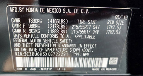 Used 2019 Honda HR-V LX image 38