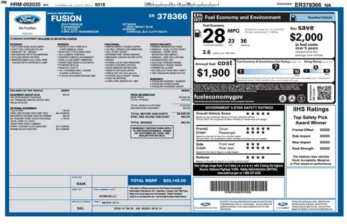 Used 2014 Ford Fusion SE image 9