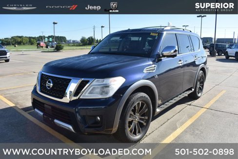 Used 2017 Nissan Armada Platinum w/ Captain Seat Package image 1