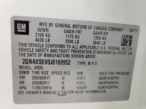 Used 2018 Chevrolet Equinox LT image 27