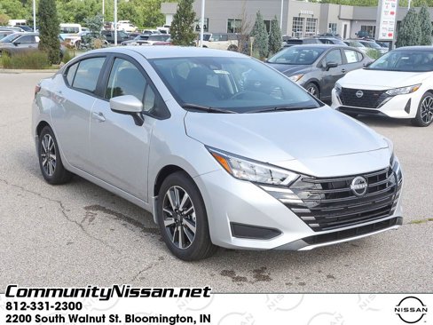 New 2025 Nissan Versa SV w/ Trunk Package image 1