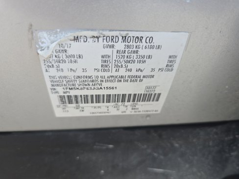 Used 2018 Ford Explorer Limited image 20