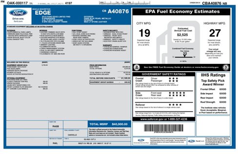 Used 2012 Ford Edge Limited image 2