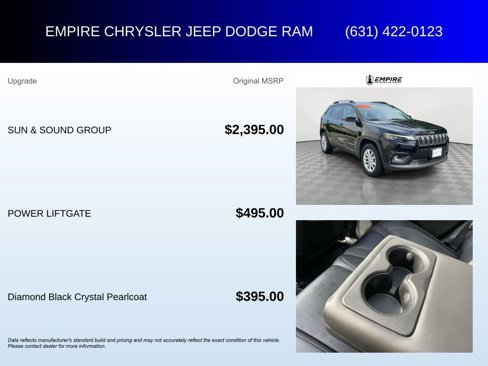 Used 2022 Jeep Cherokee Latitude Lux w/ Sun & Sound Group image 6