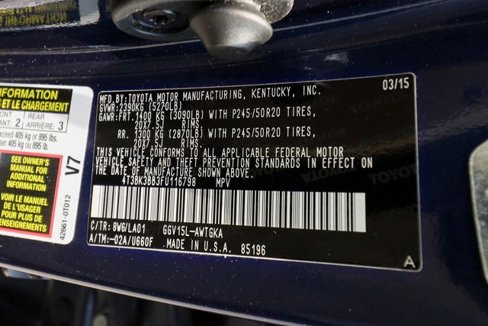 Used 2015 Toyota Venza Limited image 59