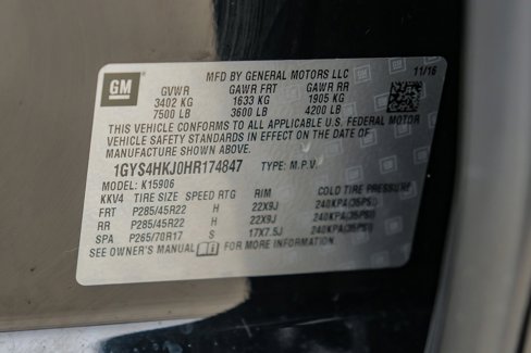 Used 2017 Cadillac Escalade ESV Luxury image 63