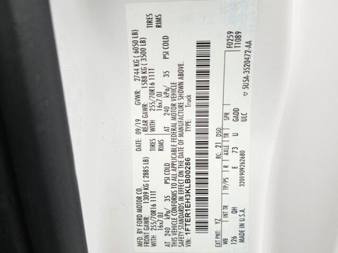 Used 2019 Ford Ranger XL w/ Equipment Group 101A Mid image 20