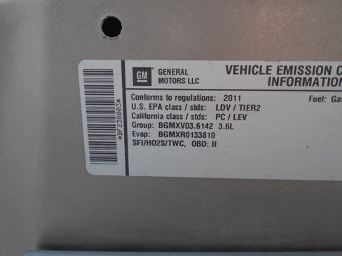 Used 2011 Chevrolet Malibu LTZ w/ HFV6 Engine Package image 14