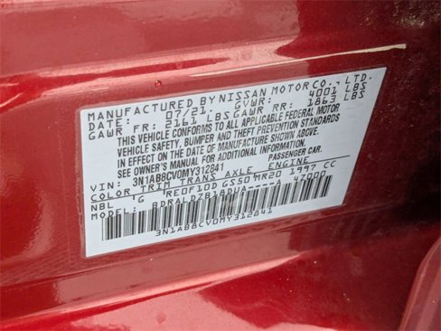 Used 2021 Nissan Sentra SV image 34