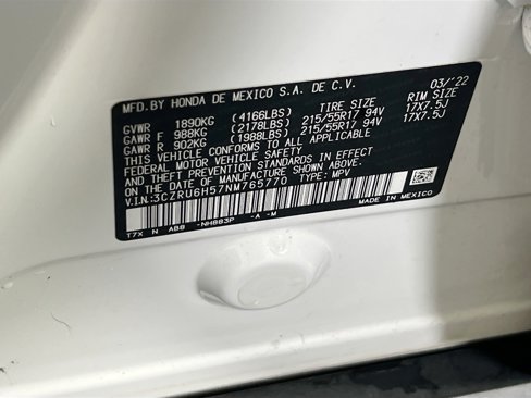 Used 2022 Honda HR-V EX image 31