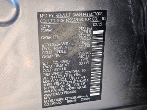 Used 2015 Nissan Rogue SV w/ SV Premium Package image 36