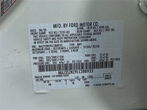 Used 2020 Ford EcoSport Titanium image 33