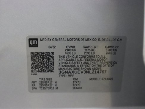 Used 2022 Chevrolet Equinox LT image 54