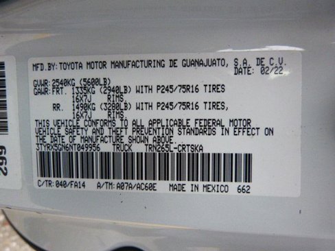 Used 2022 Toyota Tacoma SR image 44