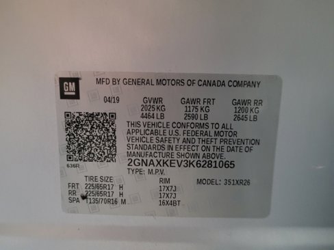 Used 2019 Chevrolet Equinox LT image 33