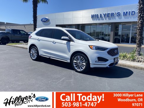 Certified 2022 Ford Edge Titanium w/ Equipment Group 301A image 1