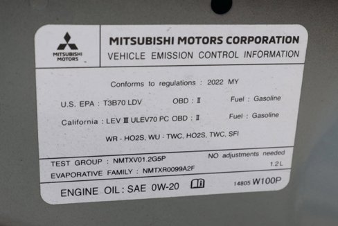 Used 2022 Mitsubishi Mirage ES image 32
