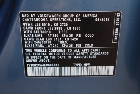 Used 2019 Volkswagen Atlas SE image 37