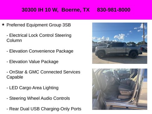 Used 2021 GMC Sierra 1500 Elevation w/ LPO, Elevation Black Package image 27