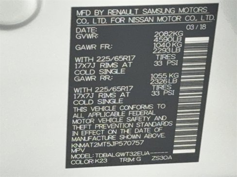 Used 2018 Nissan Rogue SV image 57