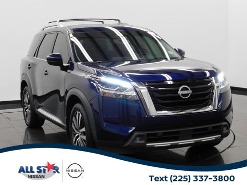 Certified 2022 Nissan Pathfinder Platinum w/ Cargo Package image 1