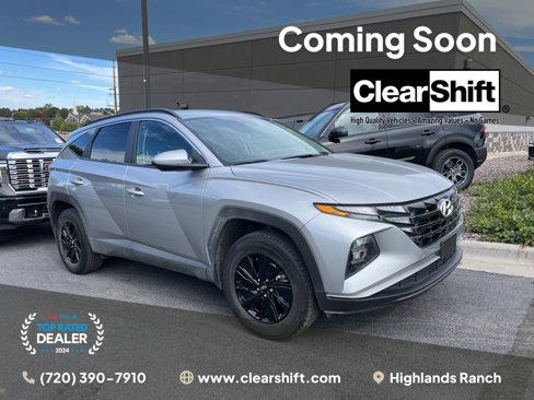 Used 2024 Hyundai Tucson Blue image 1
