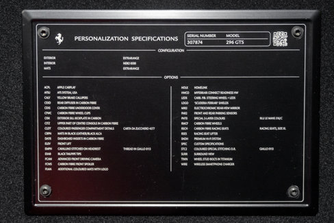 Certified 2024 Ferrari 296 GTS image 54
