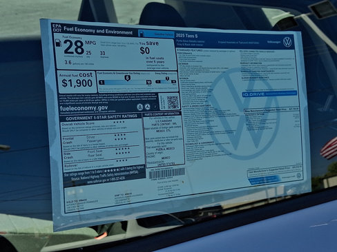 New 2025 Volkswagen Taos S image 11