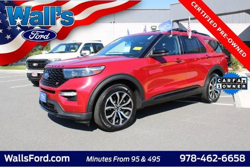 Certified 2020 Ford Explorer ST w/ Premium Technology Package image 1
