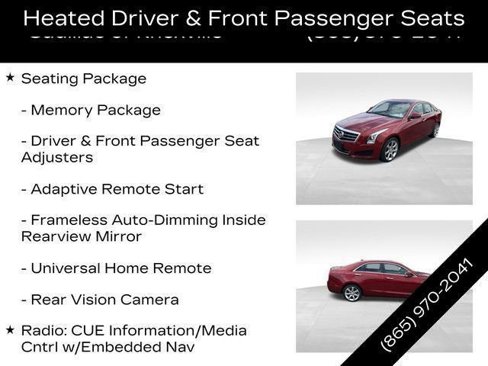 Used 2014 Cadillac ATS Luxury w/ Sun And Sound Package image 44