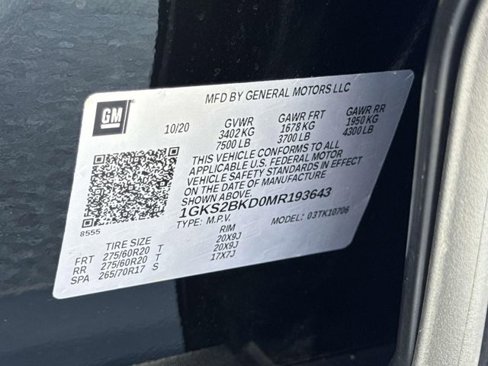 Used 2021 GMC Yukon SLT w/ SLT Luxury Plus Package image 31