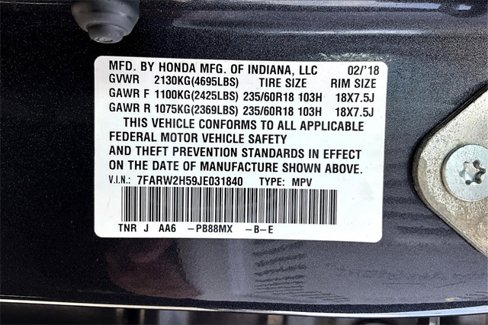 Used 2018 Honda CR-V EX image 35