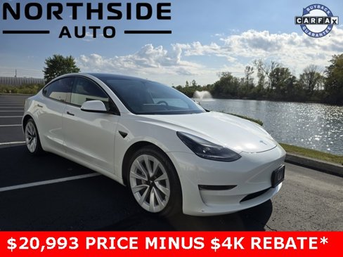 Used 2021 Tesla Model 3 Long Range image 1