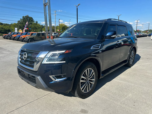 Used 2021 Nissan Armada SL w/ Captain's Chairs Package image 4