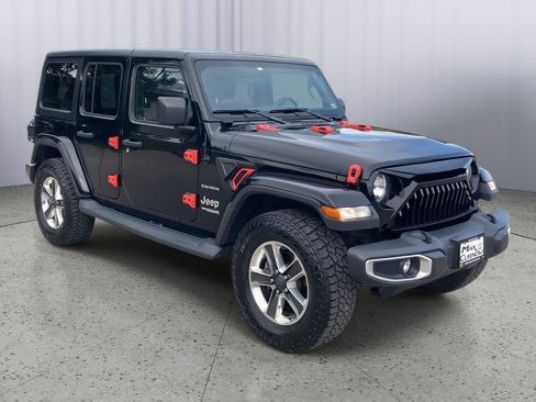 Used 2019 Jeep Wrangler Unlimited Sahara image 8