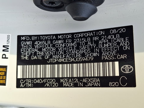 Certified 2021 Toyota Corolla SE image 27