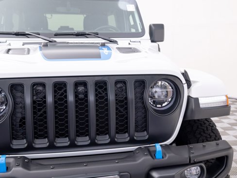 Used 2021 Jeep Wrangler Unlimited Rubicon 4xe w/ Steel Bumper Group image 37